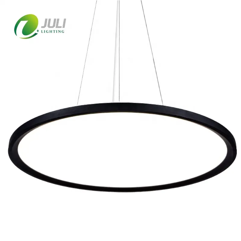 고품질 48W Diameter600mm 둥근 Led 펀던트 빛 천장 펀던트 둥근 패널 표면에 의하여 거치되는 패널 빛