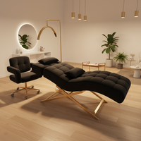 Nueva Camilla de Belleza con Ajuste de Cabeza para Pestañas Rizadas, Mesa de Masaje para Salón de Belleza, Camillas para Pestañas, Cama Facial de Belleza