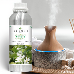 น้ำมันหอมระเหยเนโรลี่ออร์แกนิกธรรมชาติบริสุทธิ์สำหรับ100% น้ำมันหอมระเหยอโรมาเธอราพีเพิ่มความชุ่มชื้นมะนาว - Product Image 1