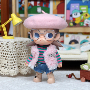 Vêtements de poupée Ga Zi Jie, tenue Spicy Girl, peluche CHA Zsiga, petit vêtement à 8 points pour poupées de 20 cm - Product Image 2