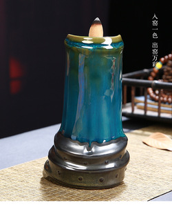 Brûleur d'encens à décor aromatique pour bois de santal, encensoir, brûleur de fumée en bois de santal, Bakhoor 5d, avec boîte en céramique, pour cadeau de Ramadan, article - Product Image 6