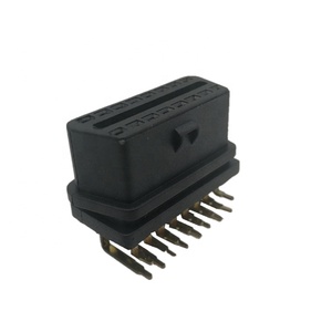 ST-SOF-006X-V3 SETOCONT Golden Plated Brass Terminals 16 Pin J1962 OBD Connector Female Right Angle OBDII <strong>Interface</strong> - Product Image 2