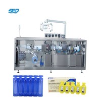 Remplisseuse automatique de liquide pour scellage de bouteilles d'ampoules en plastique de 5ml 10ml 30ml