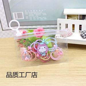 Coleteros Haofeng de tamaño pequeño, coloridos, con dibujos animados, elásticos, accesorios para el cabello para niños, para uso diario. - Product Image 2
