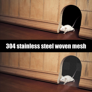 ตะแกรงลวดสแตนเลส 304 แบบสี่เหลี่ยมรูโปร่ง ทนความร้อน ใช้ในครัว กรงสัตว์ ตาข่ายนิรภัย ตู้เก็บของ ป้องกันสัตว์ฟันแทะ - Product Image 3