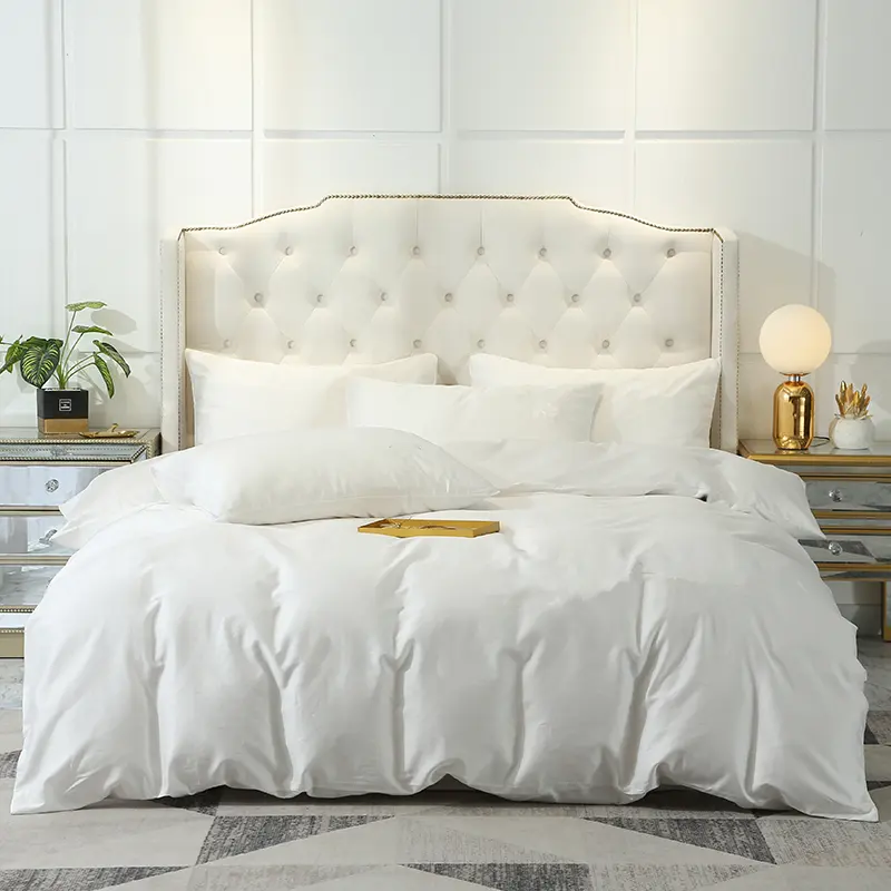 Aanpasbare Hoge Kwaliteit 100% Katoen Flanel 120 Gsm 150 Cm 160 Cm Larghezza Custom Size Laken Set Luxe Bed Hoes Set
