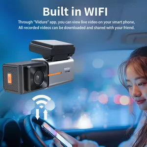 4K Mini Dual Dash Cam Front And Rear 4K Night Vision WIFI Car DVR Camera For Cars