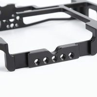 GalaxyZ XCH Cage de caméra en alliage d'aluminium avec cadre d'extension et support griffe froide, usinée CNC par électroérosion à fil