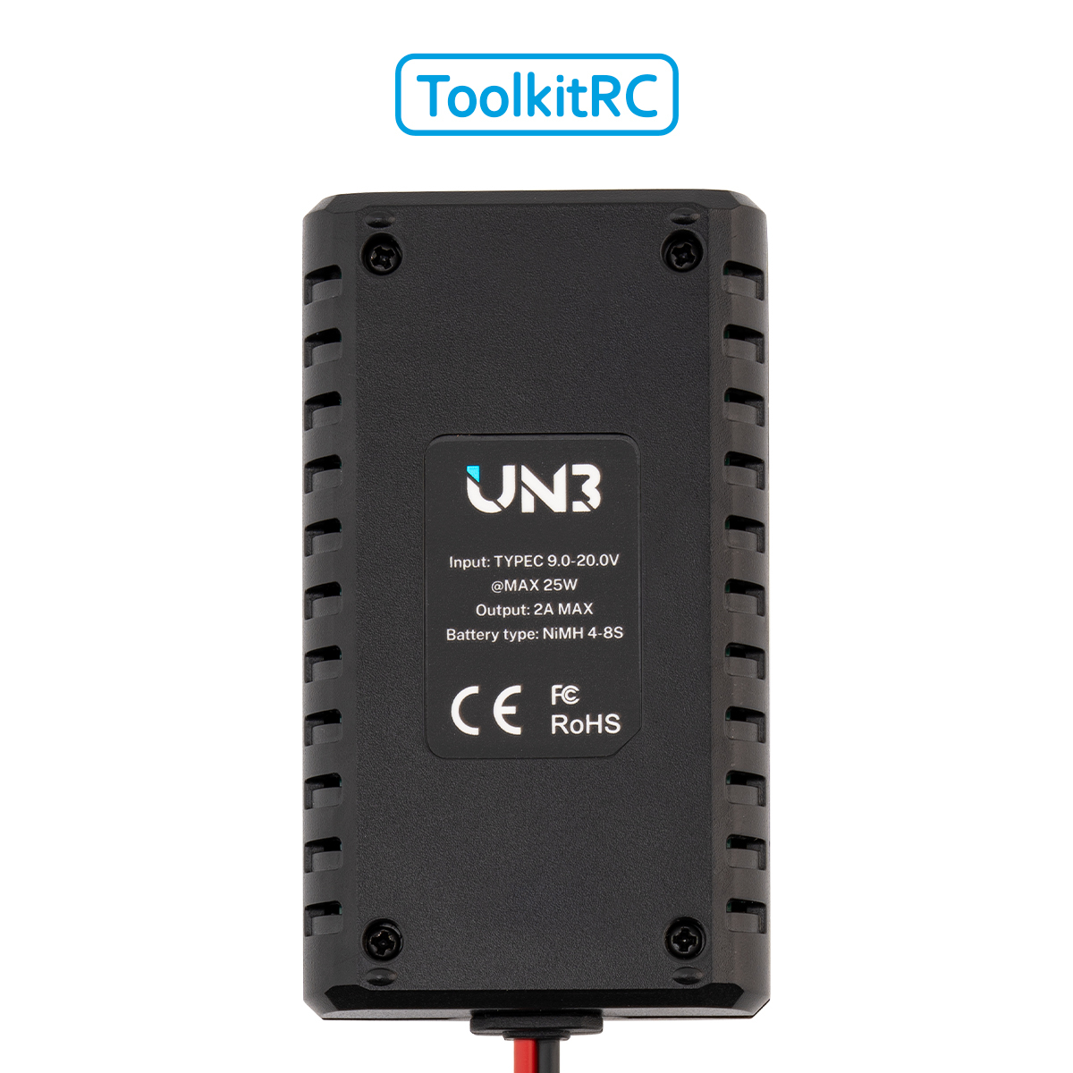 ToolkitRC U3 2-3S LiPo UN3 4-8S USB-C NiMh Battery Charger 2A 25W Balance Port Direct Charge for RC Model FPV Drone Car Airplane