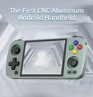 Nouveauté Anbernic RG405M Console de jeu portable Android 12 avec écran tactile de 4 pouces, joystick à effet Hall intégré, compatible PS2, PS1, N64