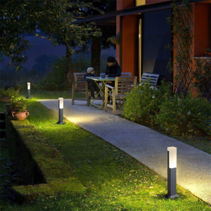 Novedad diseño exterior IP65 impermeable estilo moderno césped paisaje Led jardín bolardo luz <span class=keywords><strong>farola</strong></span> LED para exterior - Product Image 2