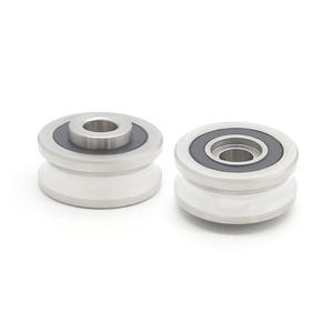 Roulement à billes à gorge profonde non standard SG66RS à double axe, guide linéaire à glissière, roue, 6*22*11mm, anneau extérieur, roulement à gorge en U - Product Image 5