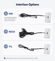 Escáner QR para Casilleros de Entrega Inteligentes XT206H2
