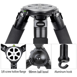 BEXIN grand appareil photo en fibre de carbone robuste nouveau design trépied de télé<span class=keywords><strong>objectif</strong></span> télescopique réglable professionnel - Product Image 4