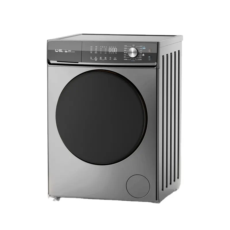 10kg front loading washing machine fully automatic with inverter dryer wash clothes big capacity