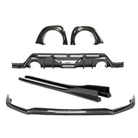 Kit carrosserie pour Toyota GR Yaris style VRS : Lame avant, jupes latérales, diffuseur arrière, spoiler