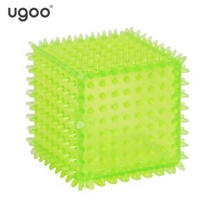 टिकाऊ चबाने वाले निर्माता चबाने वाले गैर विषैले थोक विक्रेता रंगीन टिकाऊ ठोस कुत्ते के खिलौने टीपीआर ट्यूब+स्क्वीकर पालतू चबाने वाले खिलौने - Product Image 2