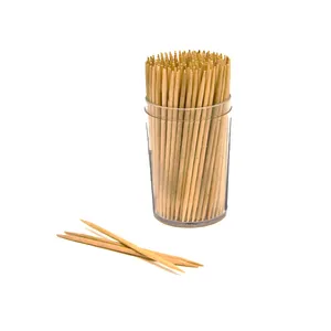Umwelt freundlicher maßge schneider ter Zahnstocher aus Bambus holz