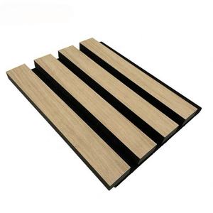 Panneau mural acoustique en bois SANYUAN 2025, design moderne de haute qualité, écologique, insonorisant, NRC 80%, épaisseur 22 mm, pour la maison et le bureau - Product Image 2