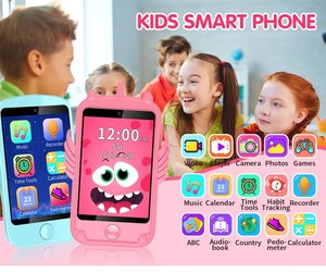 Jouet de téléphone intelligent pour enfants, écran tactile, appareil photo, enregistreur vidéo musical, applications d'apprentissage, jouet éducatif ABS - Product Image 4