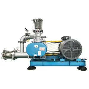 Redução Emissão Vapor Compressor para Seawater Dessalinização Cristalização MVR Steam Recompressor System