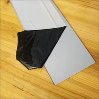 Film protecteur PE auto-adhésif personnalisé, de qualité alimentaire, doux, brillant, anti-rayures, couleur personnalisée, avec moulage par soufflage