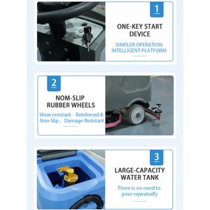 Fregadora de Pisos a Batería con <span class=keywords><strong>un</strong></span> Juego Completo de Piezas - Product Image 3