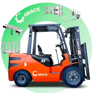 China forklift 3m 4 5 metros de alta qualidade 2t 2.5t 3t 4t 5t 7t 10 ton all terrain mais barato diesel carregador