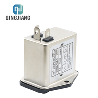 CW2B-10A-T trois-en-un AC chaud 115/250V interrupteur fusible monophasé EMI filtre de puissance prise ligne-conditionneur LV produits
