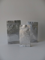 Sachets Doypack en aluminium avec fermeture zip, sacs occultants pour l'emballage de poudre