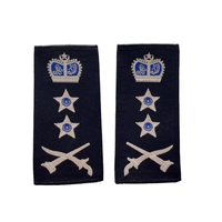 Écusson brodé à la main de haute qualité, réutilisable, pour vêtements, décoration, logo personnalisé, étoile, durable, en toile