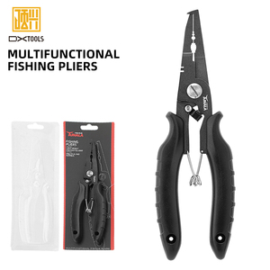 Alat Pancing DX Tools Tahan Air Asin Berkualitas Tinggi Baja Tahan Karat 3CR13 Gagang ABS 19cm Tang Lancip Gunting Kepang Pemisah - Product Image 6