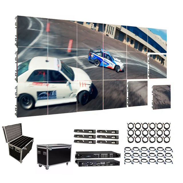 Waterproof Outdoor 4K/8K HDR10 LED TV Screen P2.6/P3.9 5000cd Brightness 3-Year Warranty Sunlight Readable DCI-P3 85% 10-Bit
