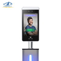 Control de Acceso Biométrico Facial para Exteriores HFSecurity IP65 con Tarjeta y Software en la Nube Gratuito, API y SDK (HF-RA08)