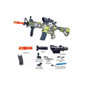 Pistola Giocattolo M416 ad Alta Velocità con Proiettili Morbidi, Spruzzatore d'Acqua per Bambini - Product Image 3