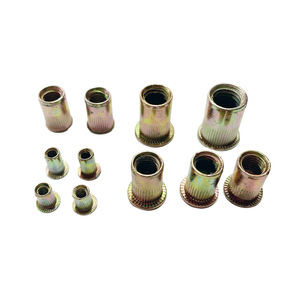 Tuercas Remachables Manka Hardware M4 M5 M6 M8 M10 M12 de 35mm de Longitud, Cuerpo Redondo, Color Zincado, Para Construcción - Product Image 1