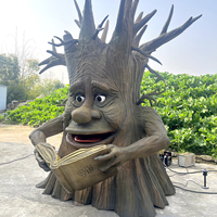 Model Pohon Animatronik Berbicara Ukuran Asli untuk Pusat Perbelanjaan & Taman Petualangan Penggunaan Dalam/Luar Ruangan