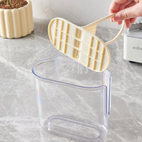 Boîte de rangement pour baguettes de qualité alimentaire pour la cuisine à domicile, support mural en plastique pour vaisselle avec drainage