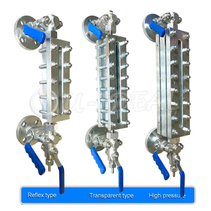 Medidor de <span class=keywords><strong>Nivel</strong></span> de Vidrio Transparente Reflex para Calderas/Tanques, Material Metálico, Precisión del 1%, Rango de Medición de 235-2590 mm, Presión <4Mpa - Product Image 3