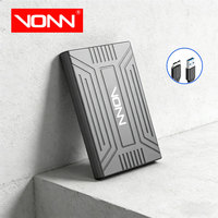 VONN Box Esterno Scorrevole ad Alta Velocità per HDD da 2.5" USB 3.0 5Gbps JMS578, Case Portatile per SSD/HDD per Laptop