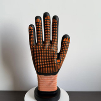 Gants de travail en nitrile micro-mousse compatibles avec les écrans tactiles, conformes à la norme SNELL, orange, légers, à forte adhérence, résistants à l'huile, pour les tâches agricoles et de cour