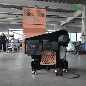 Trituradora de un Solo Eje de Alta Eficiencia para Reciclaje de Residuos de Metal, Acero, Madera Contrachapada, Palés, Plástico PP/PE/HDPE/LDPE, Tuberías y Otros Materiales - Product Image 5