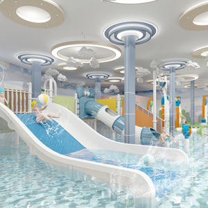 Mini glissières faites sur commande de fibre de verre pour la conception d'intérieur d'équipement de parc <span class=keywords><strong>aquatique</strong></span> de <span class=keywords><strong>centre</strong></span> <span class=keywords><strong>aquatique</strong></span> d'enfants - Product Image 5