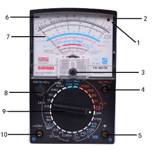 Multímetro Sanwa YX-361TR, un multímetro analógico estable, confiable y preciso de Japón. - Product Image 3
