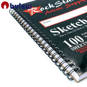 Venta en línea <span class=keywords><strong>De</strong></span> 100 hojas <span class=keywords><strong>De</strong></span> 9x12 pulgadas Cuaderno <span class=keywords><strong>De</strong></span> Dibujo boceto <span class=keywords><strong>De</strong></span> papel Pad para los artistas <span class=keywords><strong>De</strong></span> Dibujo - Product Image 1
