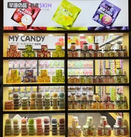 Venta al por mayor OEM: Caramelos de goma 4D con forma de bloques de construcción, dulces de gelatina DIY con forma de ladrillo, caramelos blandos con sabor a frutas para niños, snack creativo.