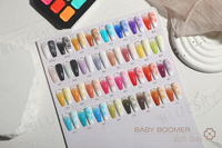 15ml Vernis gel LED UV de haute qualité pour le bricolage et le salon-Gel d'art Baby Boomer, longue durée et application facile