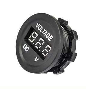 ตัวบ่งชี้ความจุแบตเตอรี่ DC 8V-100V ตะกั่วกรดลิเธียม LiFePO4 รถจักรยานยนต์โวลต์มิเตอร์เครื่องวัดแรงดันไฟฟ้า 12V 24V - Product Image 2