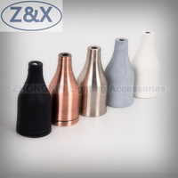 Vente en gros ZX E26/E27 Douille d'ampoule en laiton Edison Lustre Suspension Cristal avec vis Style certifié ENEC
