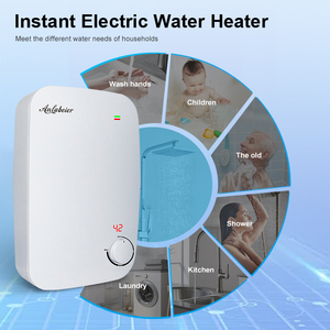 Calentador de Agua Eléctrico Instantáneo 2026 de 220V y 5.5KW con Control de Perilla, Duradero, para Baño, OEM/ODM, con Certificación CE - Product Image 6